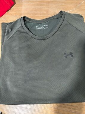Under Armour Men's Short Sleeve Performance Tee - Olive Green
